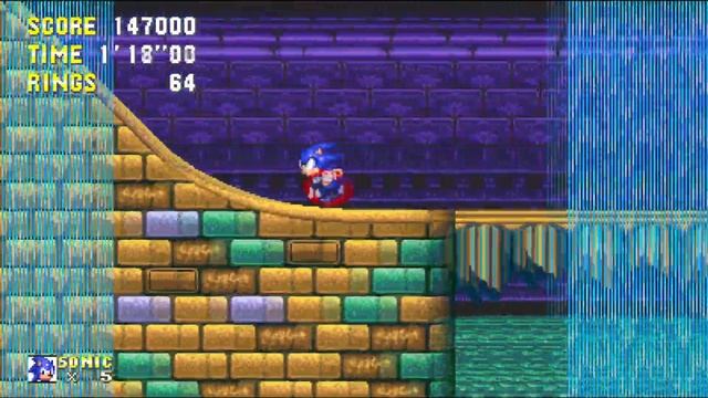 Sonic 3 and Knuckles (Sonic 3 A.I.R.) - Прохождение #1 (Горящие джунгли и гидро город) смотреть онлайн