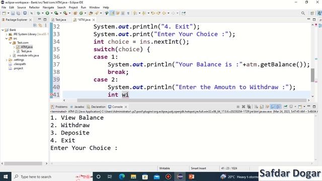 Creating ATM in Java: A Step-by-Step Guide | Java Project ATM Machine | Java Mini Project
