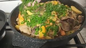 79. НУТ ТУШЕНЫЙ С МЯСОМ И ОВОЩАМИ / ЭТО ОЧЕНЬ ВКУСНО