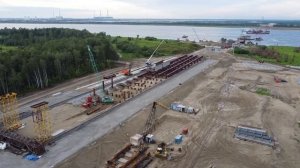 Новый Сургутский мост через Обь (август 2023)