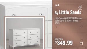 Top 10 Vanity Bedroom Dressers [2018]: Winsome Halifax Cabinet for Closet/Office, 7 Drawers, Black