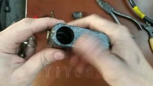 ЗАМОК ИЗ АШАНА.  Обзор П образного замка с пальцем. Вскрытие