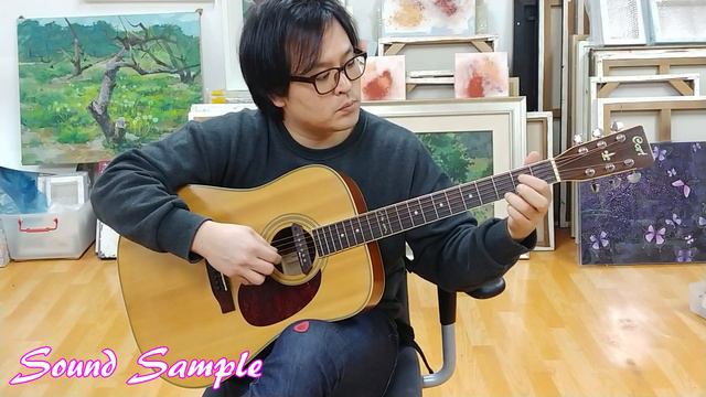 한국산 Cort Earth200 Review - 허태C의 취미생활 어쿠스틱 기타 смотреть онлайн