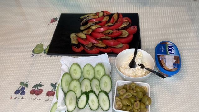 Павлиний хвост!Салат-закуска!Peacock Tail-salad!