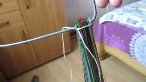 метёлка из пластиковых  бутылок