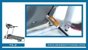 Складывание и перемещение беговой дорожки REEBOK T5.2