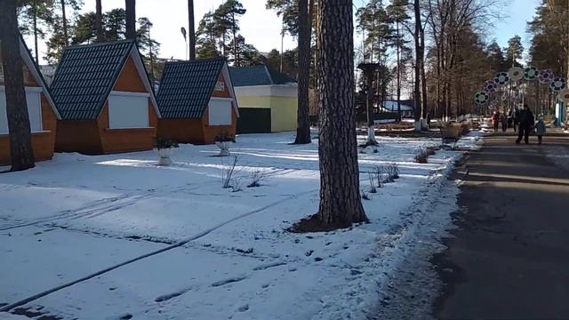 Весна в парке имени В.А. Дегтярёва, город Ковров смотреть онлайн