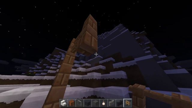 Как построить ГОРНОЛЫЖНЫЙ КУРОРТ в майнкрафте #3 смотреть онлайн