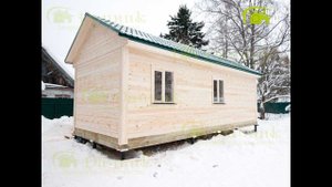 Обзор бани 4х9 пос. Карташевская ||| СК Дачник