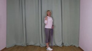 Разминка с палкой. Потягивание.