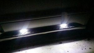 Подсветка подножек и габариты Митсубиши Паджеро 3