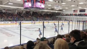 Liberty University Synchronized Skating Team - "In Memoria" - Hockey Game (February, 2020)