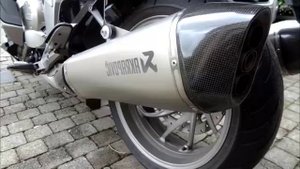BMW K1600GT Akrapovic Exhaust sound