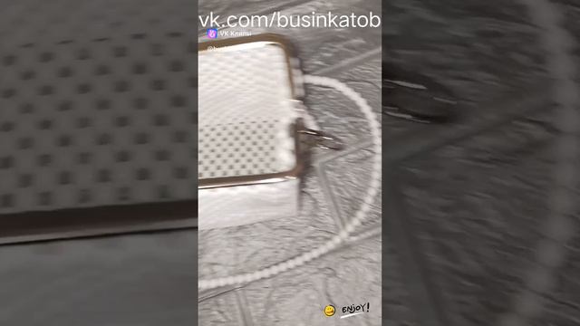 Сумочка из бусин на фермуаре 😍 смотреть онлайн