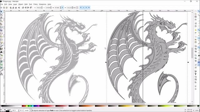 How To Convert A Jpeg Image To Gcode | NGC Files With Hatch Fill | Inkscape | English Tutorial