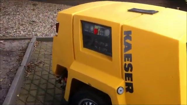 Kaeser M26 mobile compressor смотреть онлайн