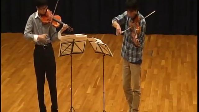 Bartok 44 duets for 2 violins 1,3,14,32,43,44 смотреть онлайн