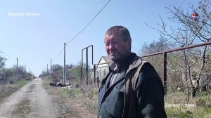 Отец погибшего бойца ютится в разбитом доме в Коминтерново