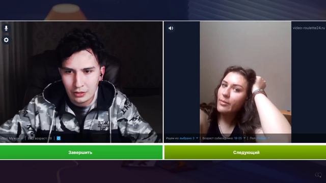 Душевный добрый разговор с украинской девушкой/чатрулетка