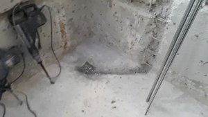 Бассейн в частном доме. Реконструкция и ремонт бассейна: Штукатурка стен, Штукатурим чашу