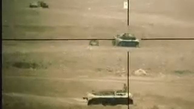 Учебные стрельбы Т-62 афганской армии