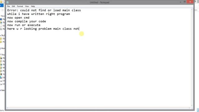 How To fix could not find or load main class problem in java смотреть онлайн