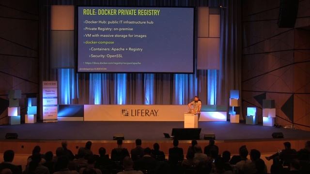 Liferay DEVCON 2016: Modern Continuous Delivery with Docker and Liferay | Manuel de la Peña, Lifera смотреть онлайн