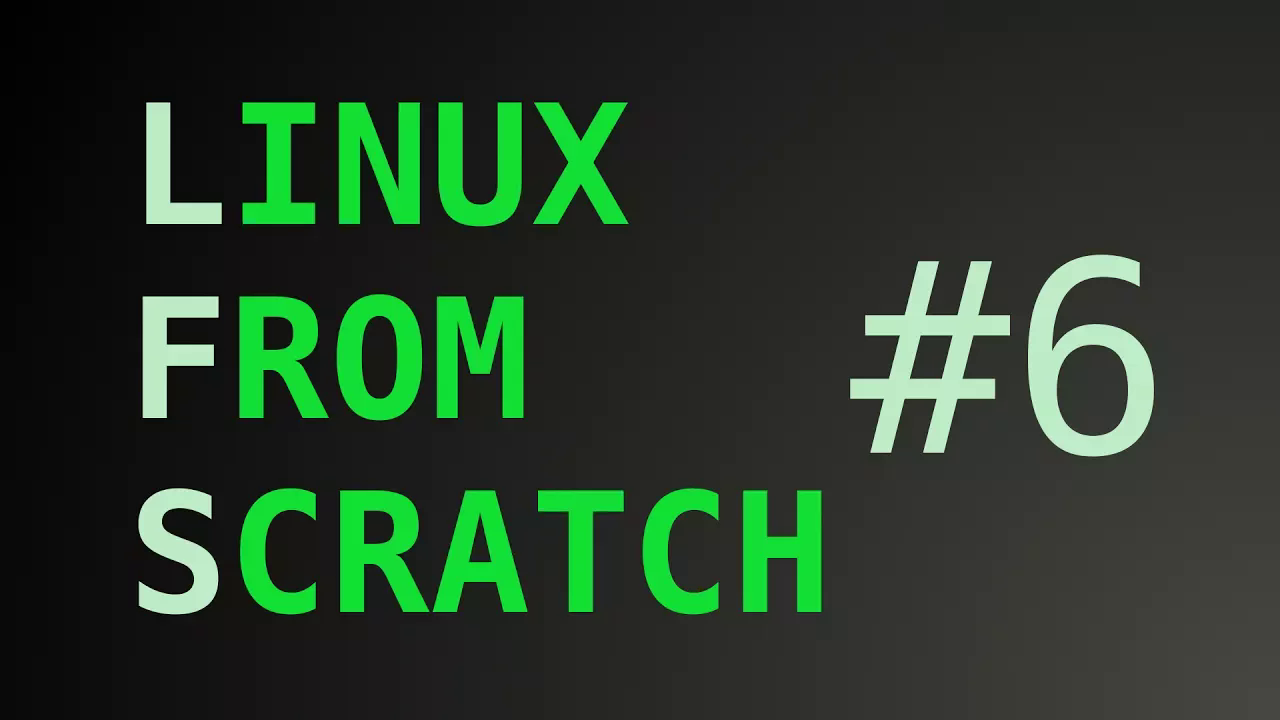 From scratch. Linux from Scratch meme.