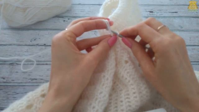♥ Детское пальто крючком Ангел ♥ Мастер класс ♥ Crochet Baby Jacket ♥ Crochetka Design DIY