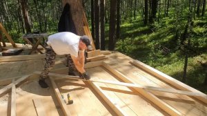 ЛЕСНАЯ СТРОЙКА / КАРКАС ДОМИКА