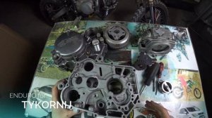 тюнинг системы смазки мотора yx150-5, масляная система питбайка, дефектовка масляного насоса