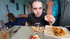 МУКБАНГ ИЗРАИЛЬСКИЙ ФАЛАФЕЛЬ / ИТАЛЬЯНСКИЙ ПАНИНИ / FAST FOOD / ОБЖОР / EATING Mukbang ASMR АСМР