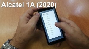 Alcatel 1A (2020)  Incoming Call And Ringtones, входящий звонок, мелодии и сигналы сообщений
