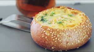 Завтрак в булочке для гамбургеров. 2 Рецепта. Простой и быстрый завтрак