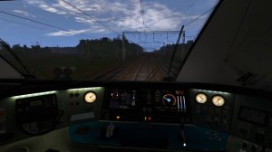 Запуск и поездка по МЦД 2 на предрелизной версии ЭП2Д - 0002 Trainz 2022 By Жорик