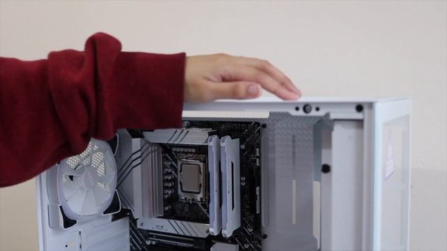 building my first gaming pc || aesthetic white build, rtx 3060 ti, kraken z53, diy white monitor ? смотреть онлайн