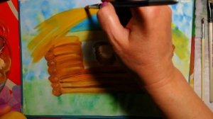 Как нарисовать сказку Вершки и Корешки