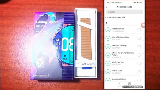 relog inteligente para llamadas (Smartwatch) | KIESLECT CALLING WATCH KR PRO смотреть онлайн