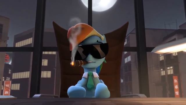 SFM Business pony пять минутная версия SFM видео JuiceboxAlvin смотреть онлайн