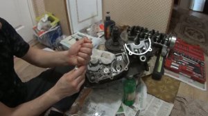 Сборка масленого насоса кавасаки zzr600-1