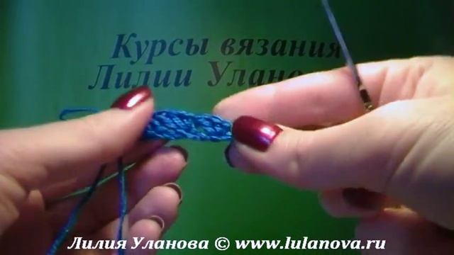 Узор Бугристая вязка - Crochet pattern uneven mating - веера и ракушки крючком смотреть онлайн