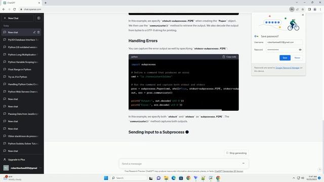 Subprocess Popen and PIPE in Python
