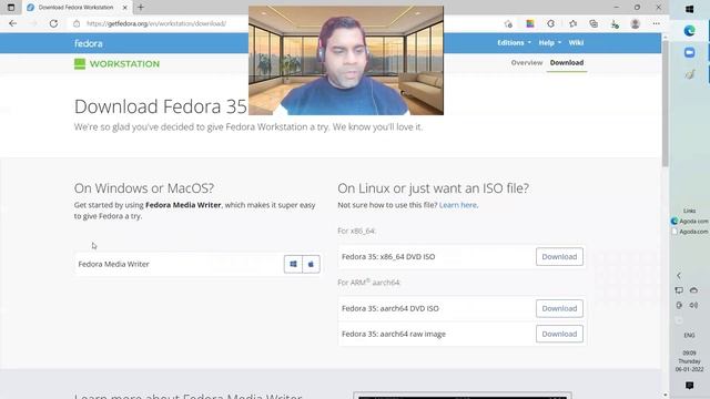 Lecture - 10: Fedora Linux Downloading Steps || Fedora ISO image Download смотреть онлайн