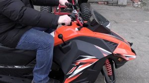 Снегоход COMPASS 200 (в сборе) (аналог WD180). Обзор.