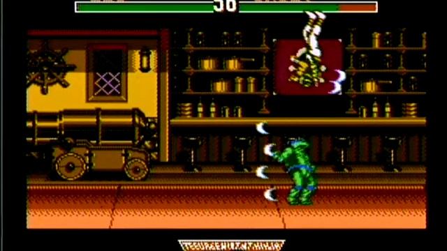 Famicom Longplay - Teenage Mutant Ninja Turtles: Tournament Fighters смотреть онлайн
