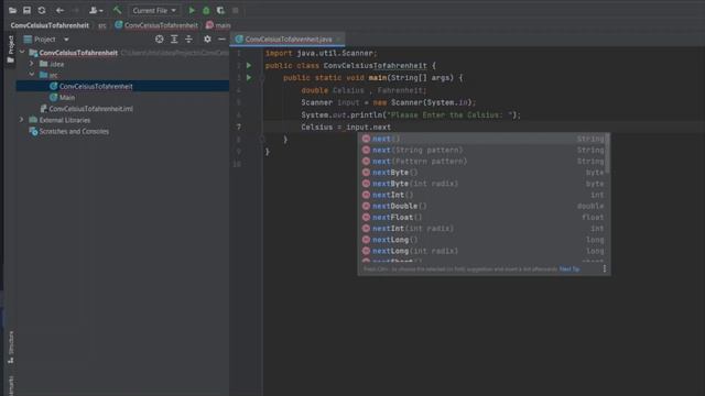JAVA convert Celsius to Fahrenheit ||JAVA Programing for beginners смотреть онлайн