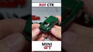 Ruf ctr машинка от mini gt в масштабе 1:64 быстрый обзор