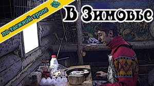 Тайга. Зимовье. Таежный быт