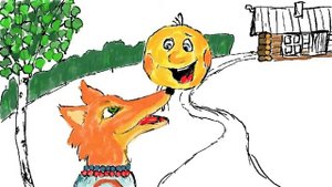 Аудио сказки для детей. Сказка в красках Колобок.