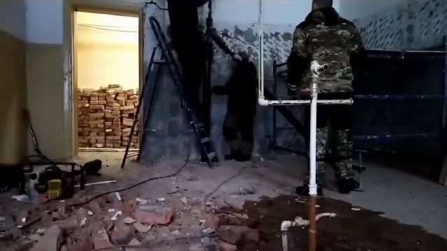 Монтаж свай в здании через бетонные перекрытия. смотреть онлайн